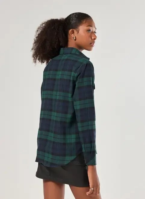 camisa manga longa xadrez azul camisa manga longa xadrez azul