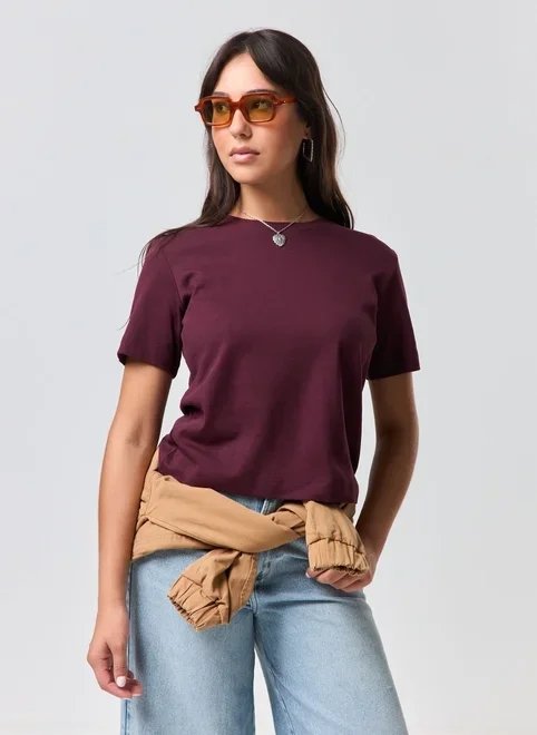 camiseta básica manga curta camiseta básica manga curta