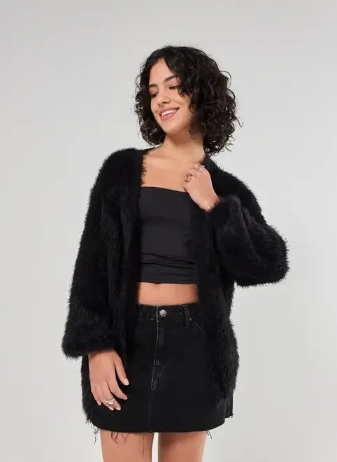 cardigan estilo kimono pelinhos cardigan estilo kimono pelinhos