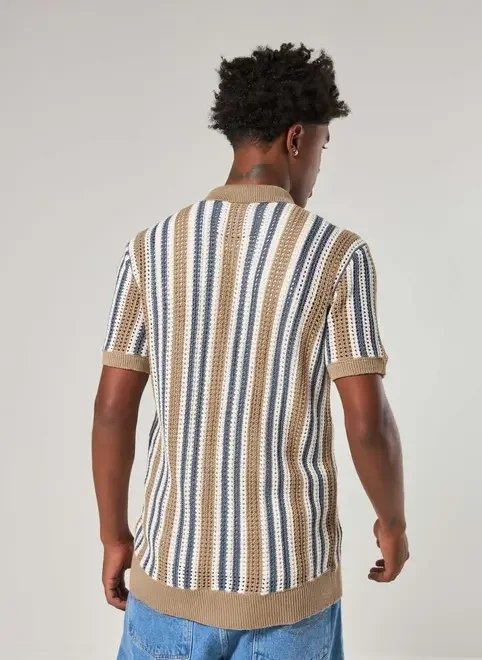 camisa tricô listrada camisa tricô listrada