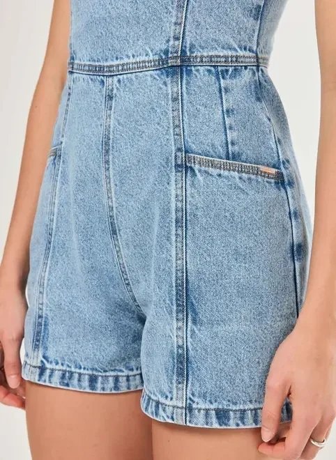 macaquinho jeans justo macaquinho jeans justo