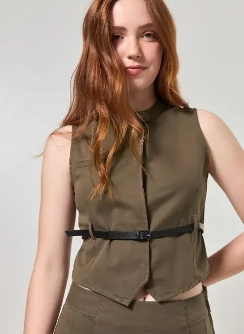 colete sarja verde militar colete sarja verde militar