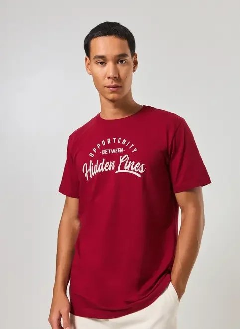 camiseta vinho hidden lines camiseta vinho hidden lines