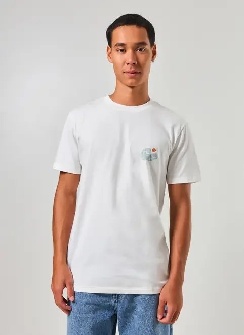 camiseta off-white estampa onda camiseta off-white estampa onda