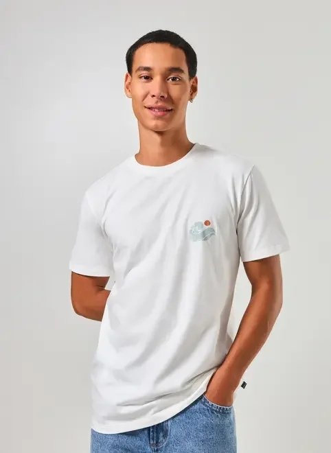 camiseta off-white estampa onda camiseta off-white estampa onda