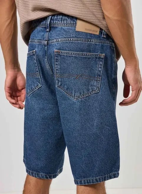 bermuda jeans escuro bermuda jeans escuro
