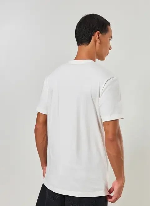 camiseta off-white garden bordado camiseta off-white garden bordado