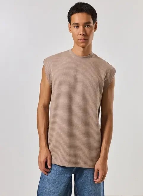 regata sleeveless regular textura waffle regata sleeveless regular textura waffle