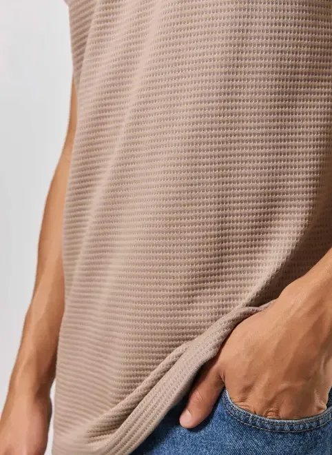 regata sleeveless regular textura waffle regata sleeveless regular textura waffle