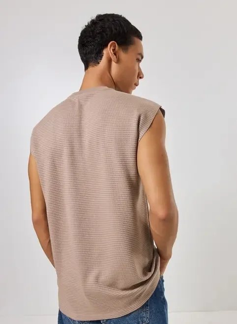 regata sleeveless regular textura waffle regata sleeveless regular textura waffle