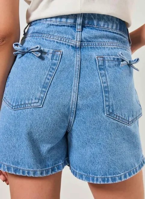 bermuda jeans lacinho bermuda jeans lacinho