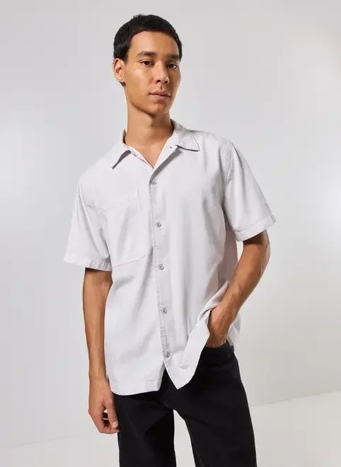 camisa sarja gelo camisa sarja gelo