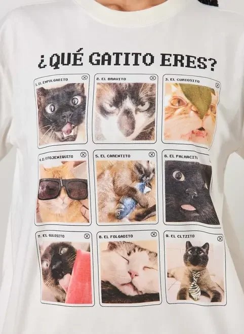 camiseta off-white gatos camiseta off-white gatos