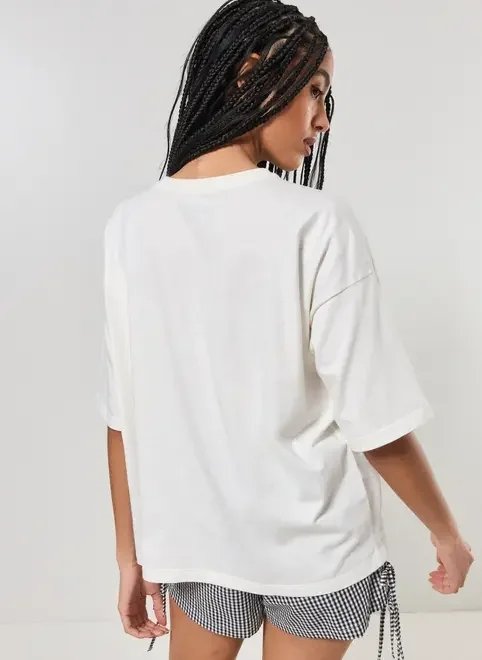 camiseta oversized american food camiseta oversized american food