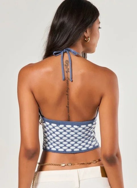 cropped frente única tricô cropped frente única tricô