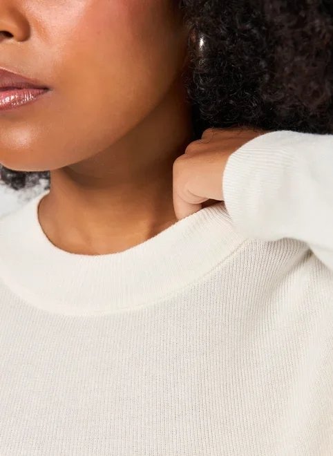 blusa cropped tricô liso blusa cropped tricô liso