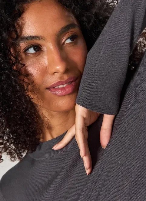 blusa cropped tricô liso blusa cropped tricô liso