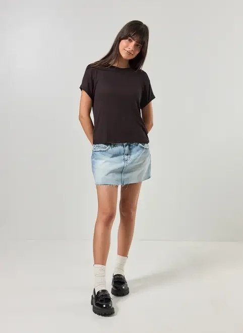 blusa básica tricô blusa básica tricô