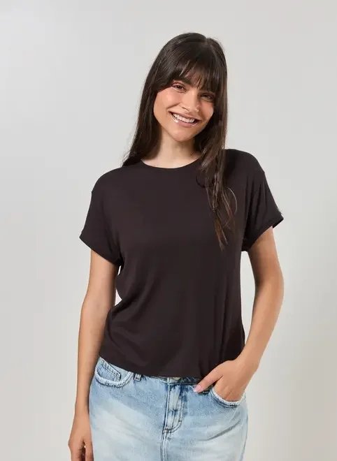 blusa básica tricô blusa básica tricô
