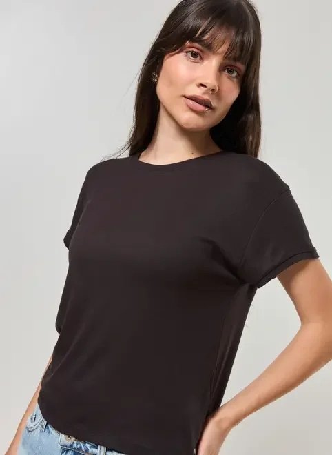 blusa básica tricô blusa básica tricô