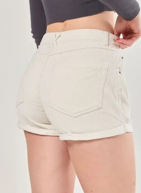 short mom em veludo cotelê short mom em veludo cotelê