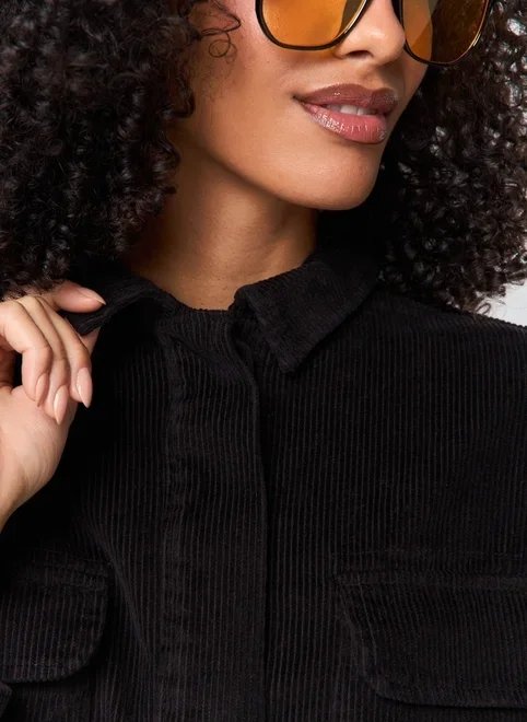 jaqueta em veludo cotelê jaqueta em veludo cotelê