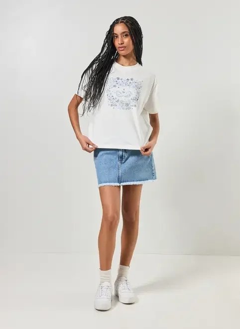 camiseta off-white cisne azul camiseta off-white cisne azul