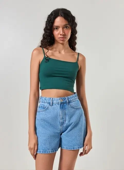 cropped em poliamida costas abertas cropped em poliamida costas abertas