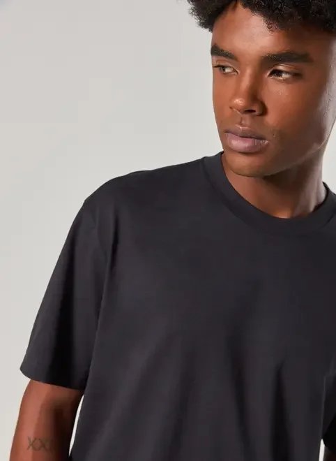 camiseta box costura costas camiseta box costura costas