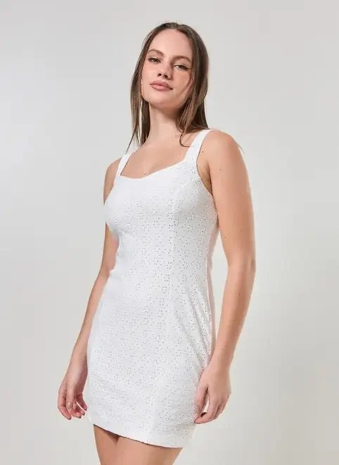 vestido tubinho broderie vestido tubinho broderie