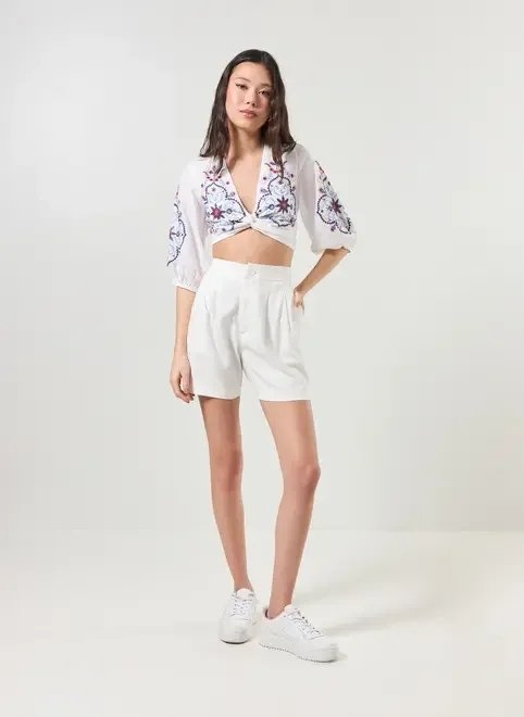 short alfaiataria linho short alfaiataria linho