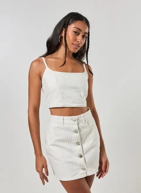 cropped sarja listras azuis cropped sarja listras azuis