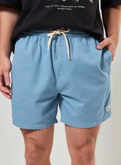 short sarja azul claro short sarja azul claro