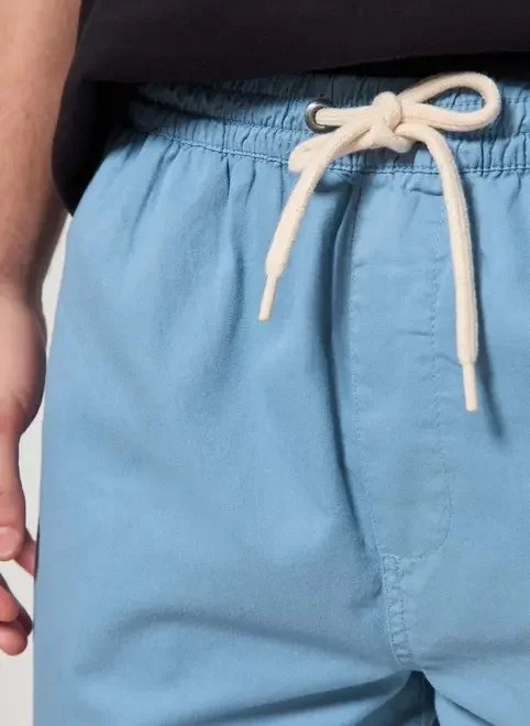 short sarja azul claro short sarja azul claro