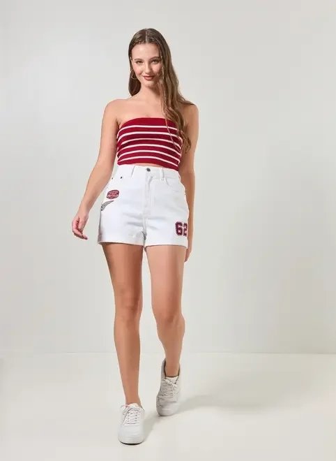 short sarja mom patch short sarja mom patch