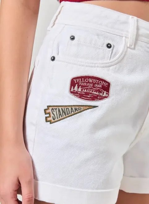 short sarja mom patch short sarja mom patch