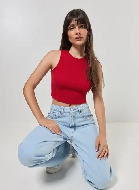 regata cropped canelada regata cropped canelada