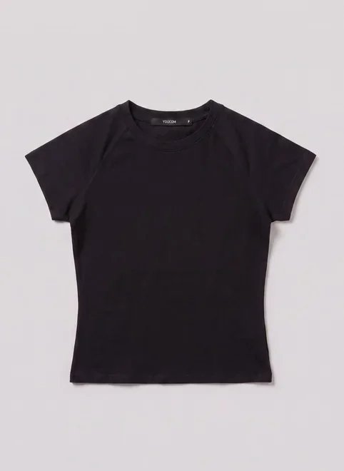 blusa manga curta justa raglan blusa manga curta justa raglan