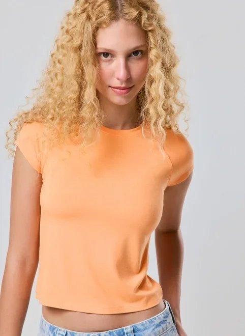 blusa manga curta justa raglan blusa manga curta justa raglan