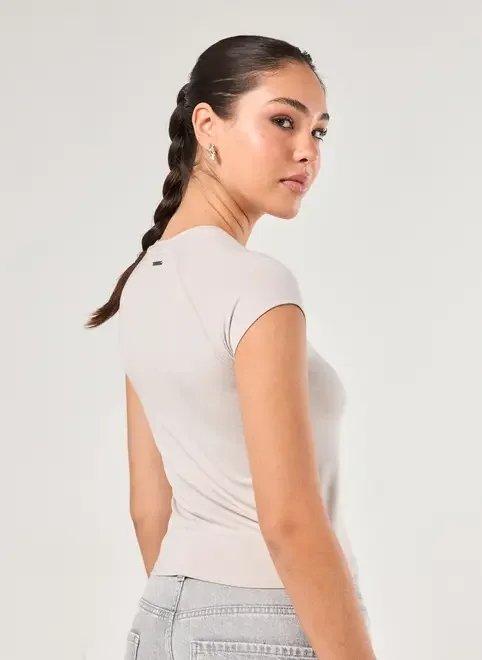 blusa manga curta justa raglan blusa manga curta justa raglan