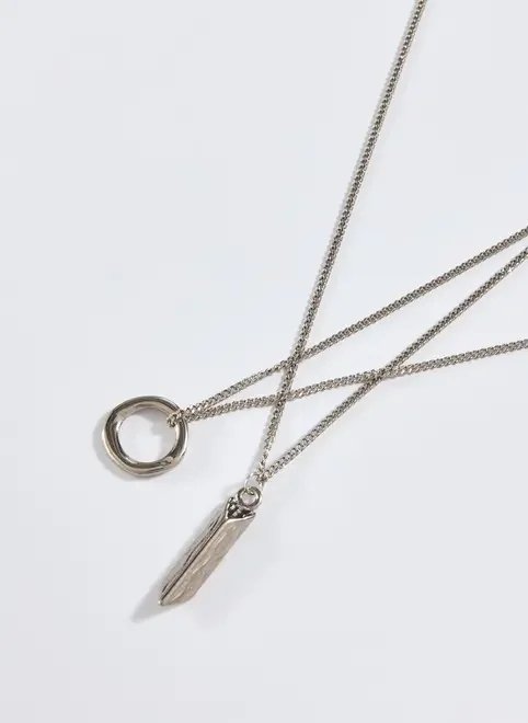 conjunto 2 colares formas martelado conjunto 2 colares formas martelado