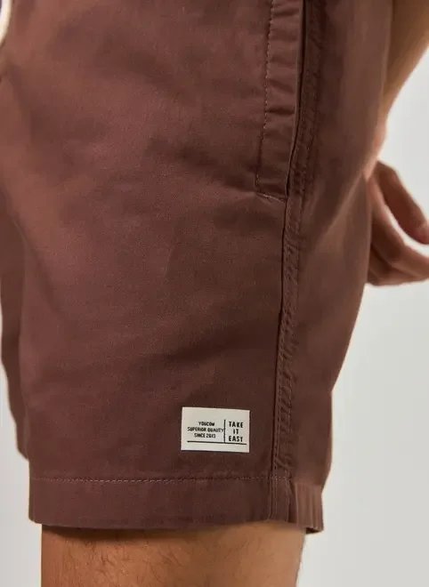 bermuda short sarja marrom bermuda short sarja marrom