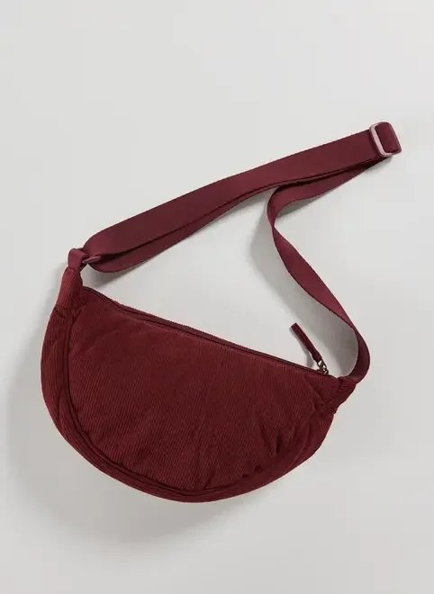 bolsa pochete em cotelê vinho bolsa pochete em cotelê vinho