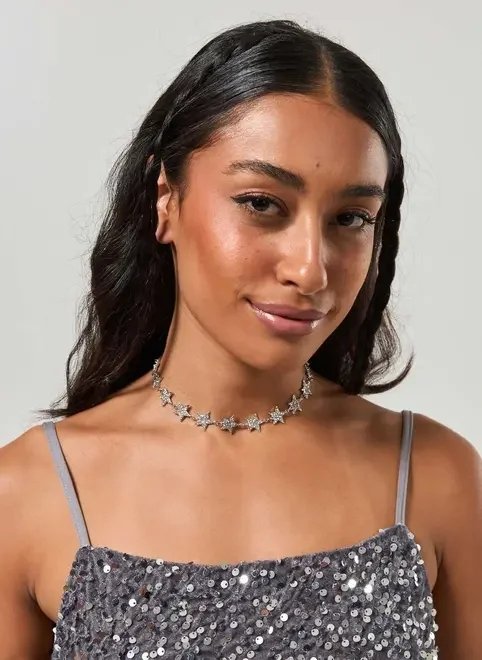 choker estrelas strass choker estrelas strass