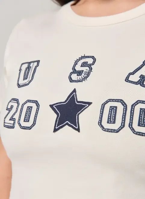 blusa cropped estrela anos 2000 blusa cropped estrela anos 2000