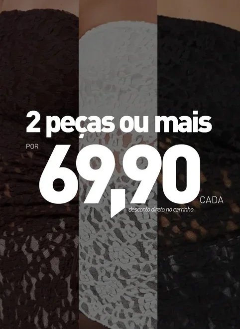 blusa em renda barra assimétrica blusa em renda barra assimétrica