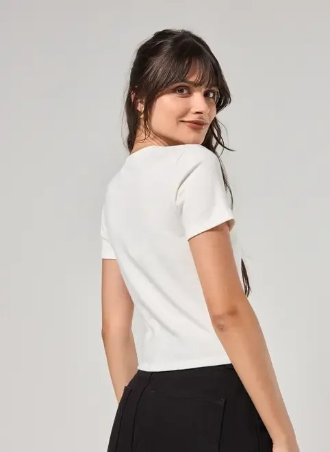blusa off-white mojito blusa off-white mojito