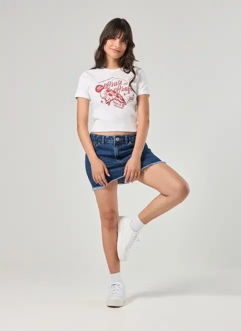 blusa canelada off-white pizza blusa canelada off-white pizza