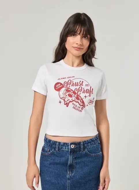 blusa canelada off-white pizza blusa canelada off-white pizza