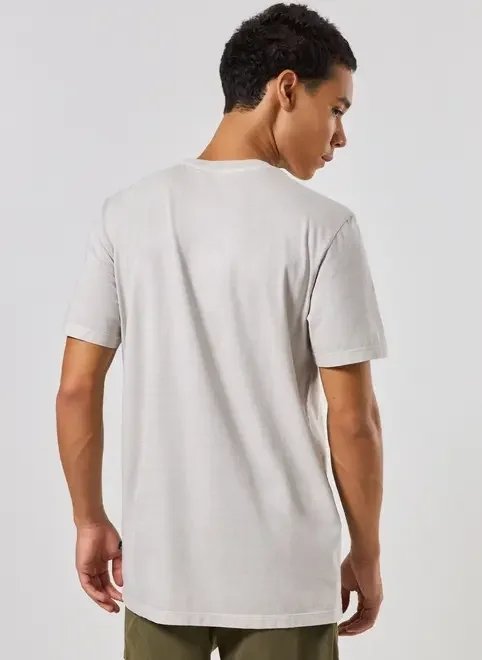 camiseta regular areia estonada western camiseta regular areia estonada western